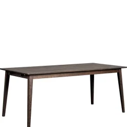 Wohnen Esstisch & 6 schwarze Stühle - Flints (siebenteilig)