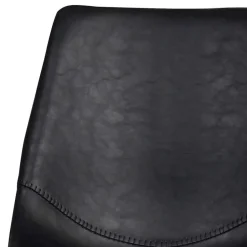 Wohnen Esstisch & 6 schwarze Stühle - Flints (siebenteilig)