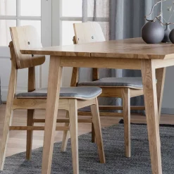 Wohnen Esstisch & 2 Stühle & Bank - Canberra (vierteilig)