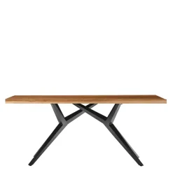 Wohnen Esstisch aus recyceltem Holz Teak - Rumana