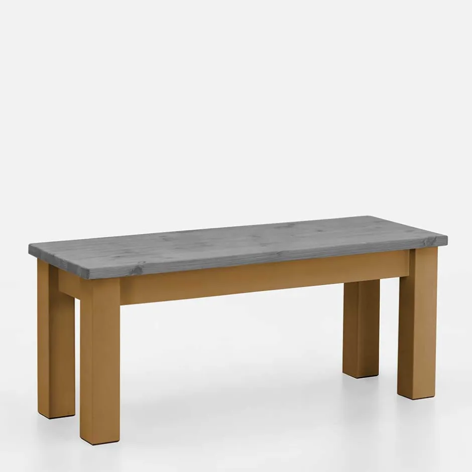 Esstisch Bank in Grau & Laugenfarbig - Adrano^Wohnen Best