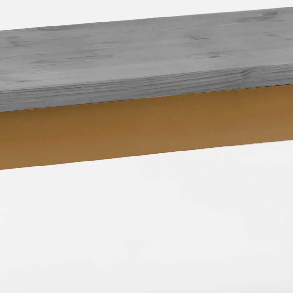 Esstisch Bank in Grau & Laugenfarbig - Adrano^Wohnen Best