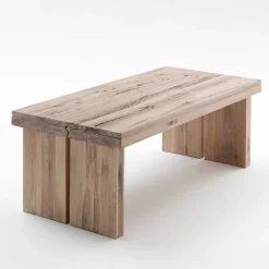 Wohnen Esstisch Graciano aus Eiche massiv gekälkt