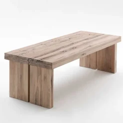 Wohnen Esstisch Graciano aus Eiche massiv gekälkt