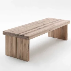 Wohnen Esstisch Graciano aus Eiche massiv gekälkt