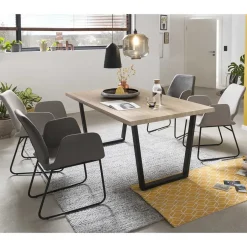 Esstisch Gruppe im Skand Chic - Spiralo (fünfteilig)^Wohnen Online