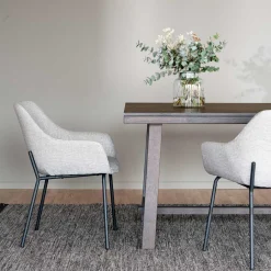 Esstisch Gruppe in Eiche dunkel - Vedraza (siebenteilig)^Wohnen Hot