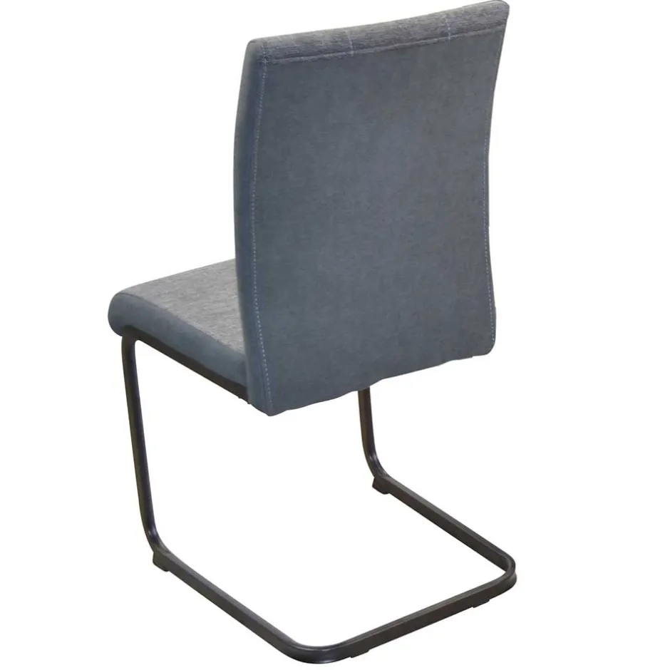 Wohnen Esstisch Kombination mit Schwingstühlen - Yagov (fünfteilig)