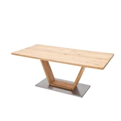 Esstisch mit Balkeneiche Romus in 4 Größen^Wohnen