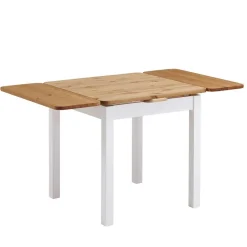 Wohnen Esstisch mit Stühlen Vipe in Weiß (fünfteilig)