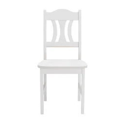 Esstisch mit Stühlen Vironegras in Weiß (fünfteilig)^Wohnen Outlet