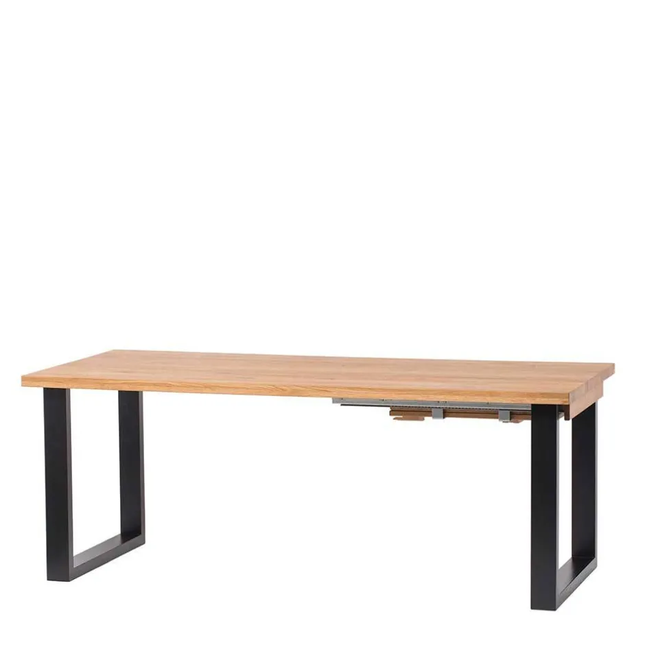 Esstisch mit Verlängerung aus Massivholz - Manca^Wohnen