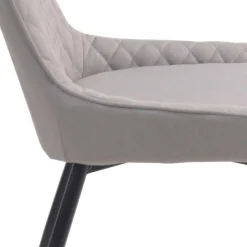 Wohnen Esstisch mit X-Beinen plus 4 Stühle - Lamon (fünfteilig)