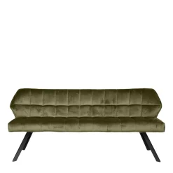 Esstisch Polsterbank in Oliv Grün Samt - Deway^Wohnen Best