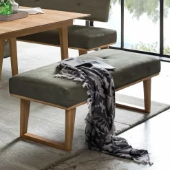 Esstisch Polsterbank mit Bügelgestell aus Holz - Vinalo^Wohnen Online