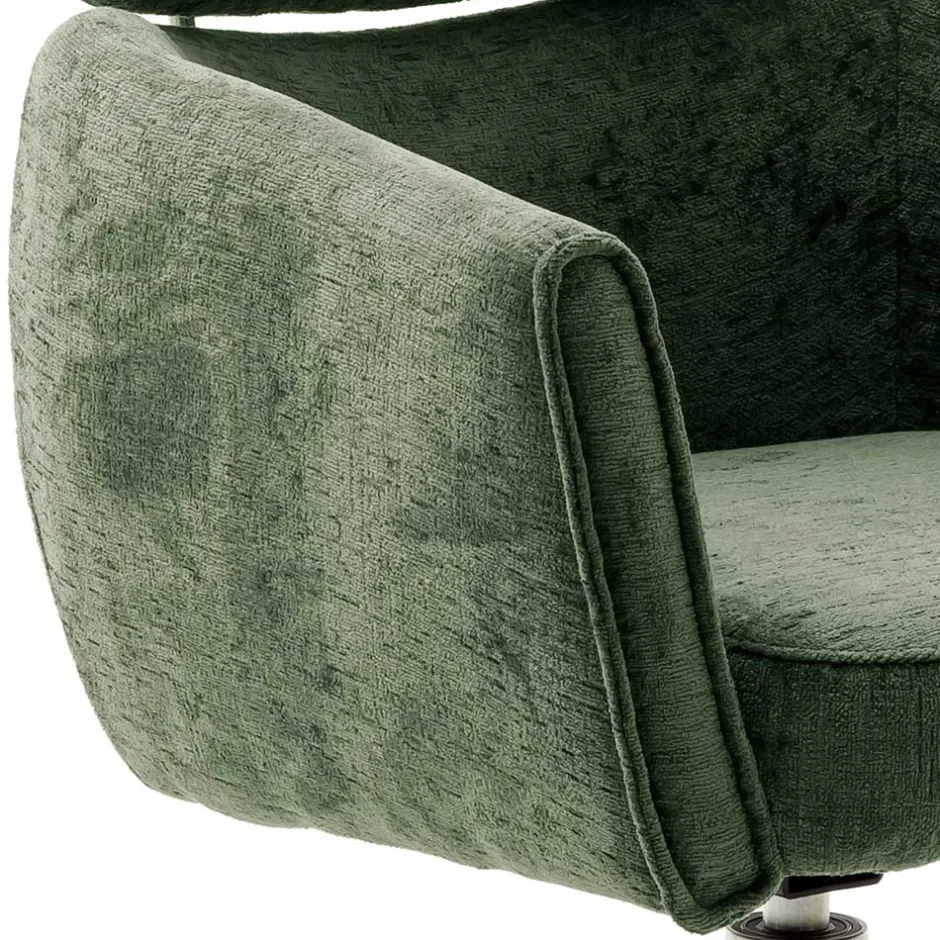 Esstisch Sessel in Oliv Grün Stoff - Occita (2er Set)^Wohnen Hot