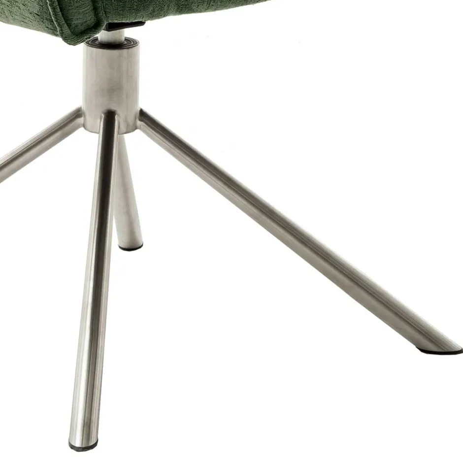 Esstisch Sessel in Oliv Grün Stoff - Occita (2er Set)^Wohnen Hot