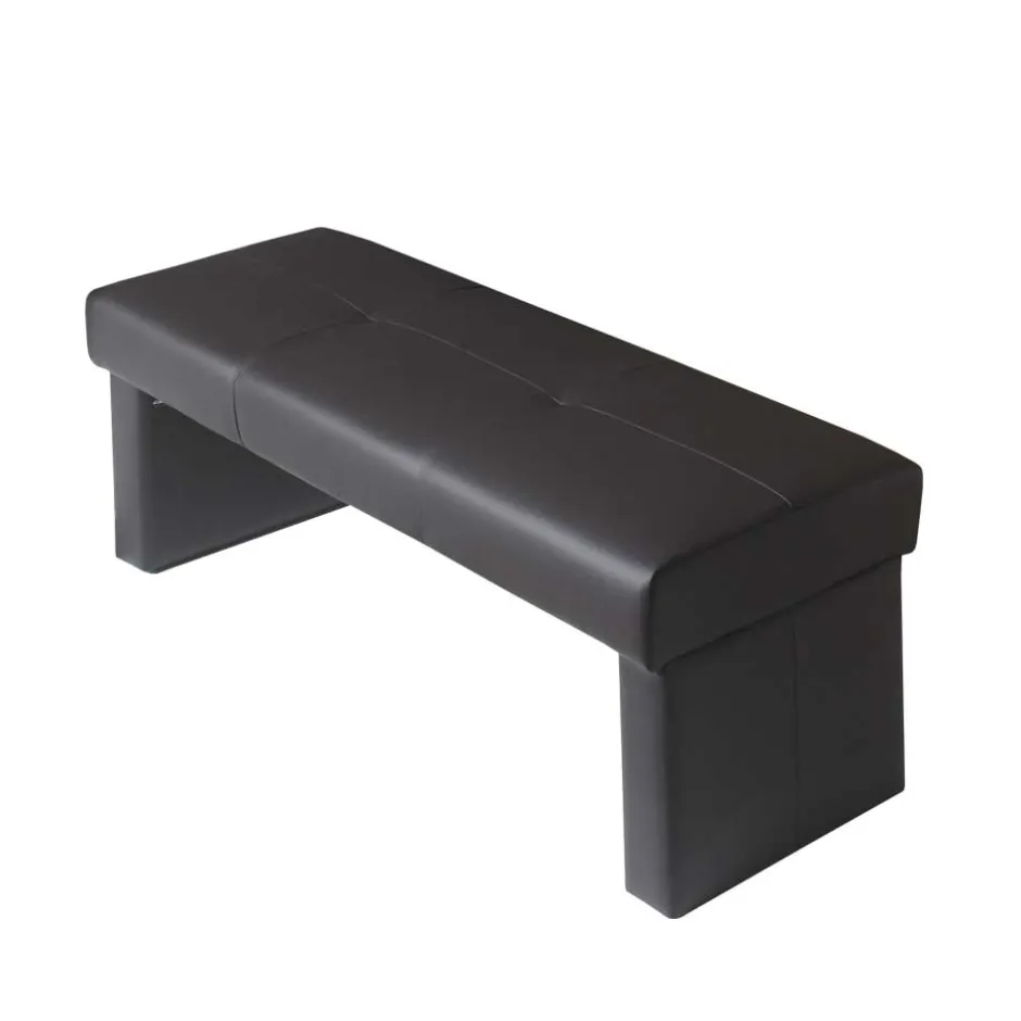 Wohnen Esstisch Sitzbank Steve in Dunkelbraun