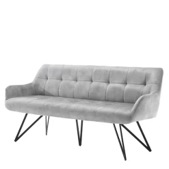 Esstisch Sofa in Grau Velours - Reymonda^Wohnen