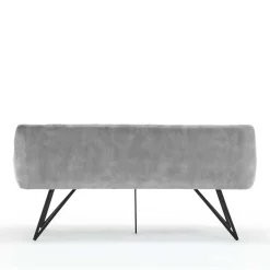 Esstisch Sofa in Grau Velours - Reymonda^Wohnen