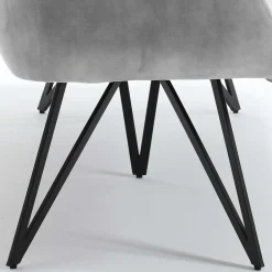 Esstisch Sofa in Grau Velours - Reymonda^Wohnen