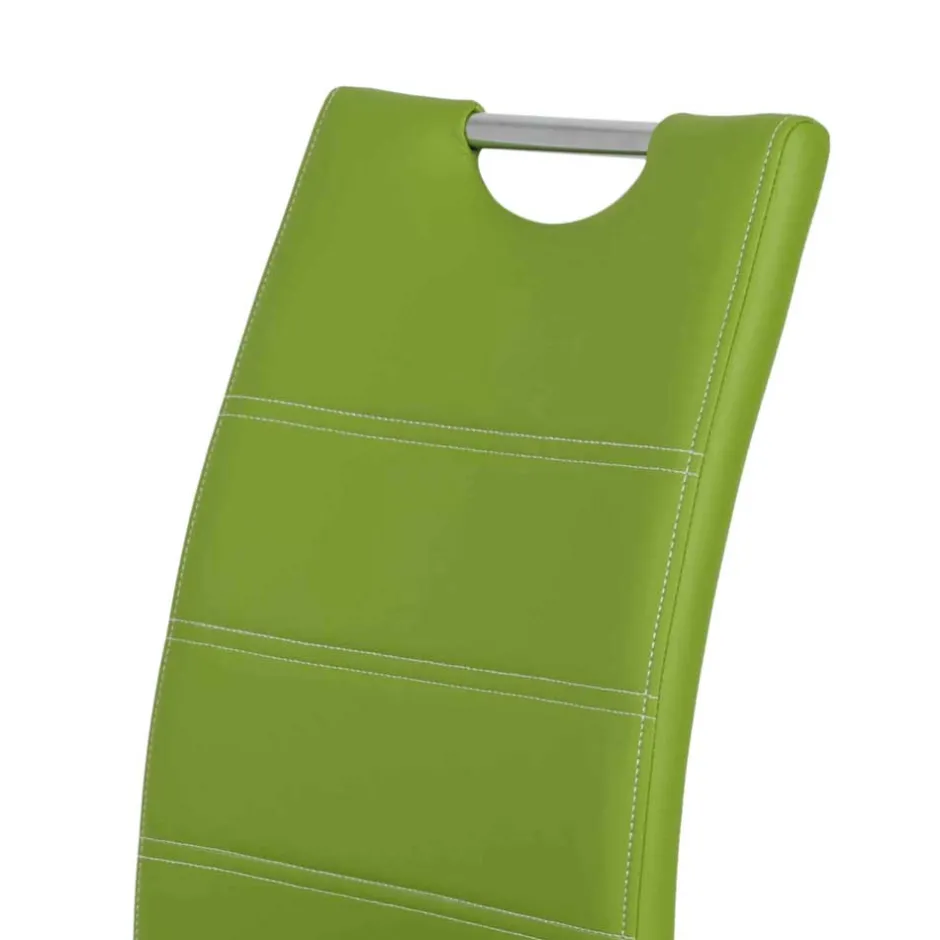 Wohnen Esstisch Swingstühle in Grün - Nokadura (Set)