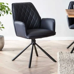 Wohnen Esstisch und Drehsessel Set - Lahabana (fünfteilig)