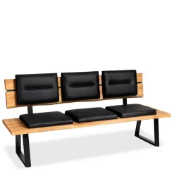 Esstischbank mit Lehne und Polstern - Jessmine^Wohnen Discount