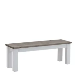 Esstischbank Ovidos in Weiß Grau^Wohnen Best