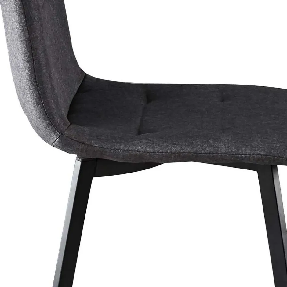 Wohnen Esstischgruppe im Skandi Design - Benns (fünfteilig)