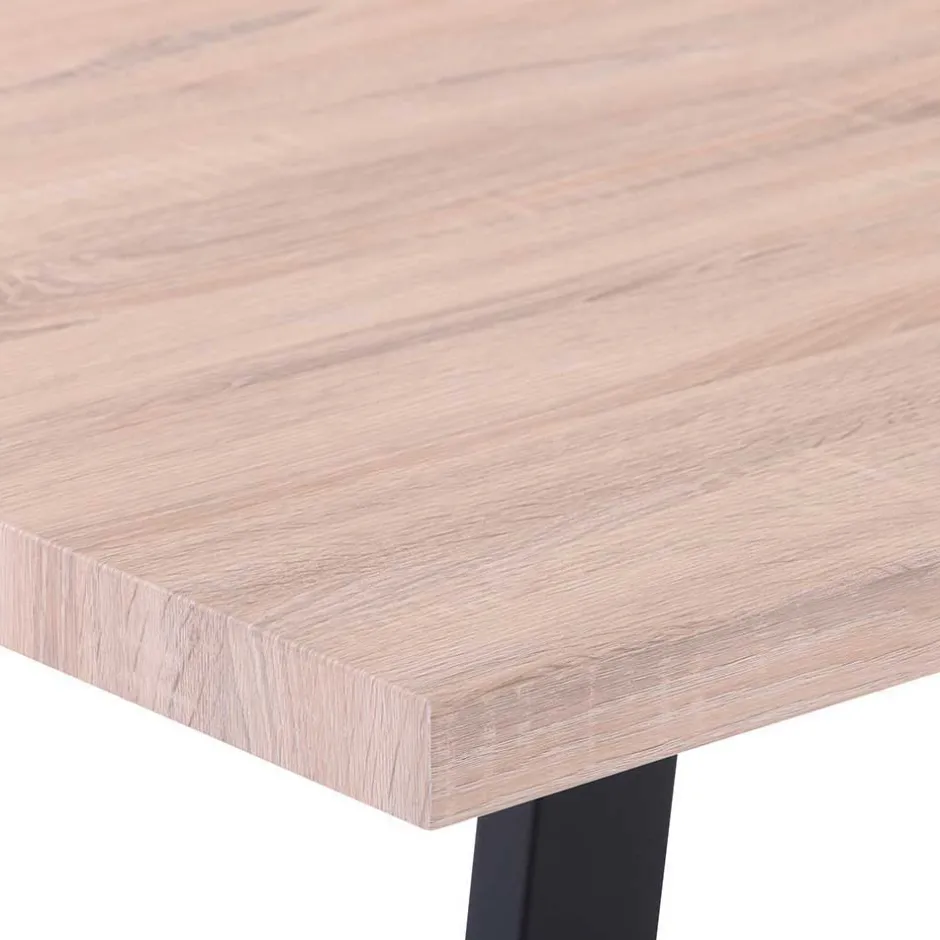 Wohnen Esstischgruppe im Skandi Design - Benns (fünfteilig)