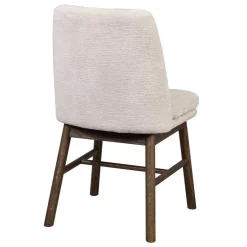 Wohnen Esstischgruppe in Eiche Dunkel & Beige - Relencia (siebenteilig)