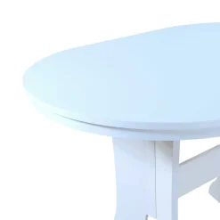 Esstisch-Gruppe in Weiß & Braun - Zero (fünfteilig)^Wohnen Discount