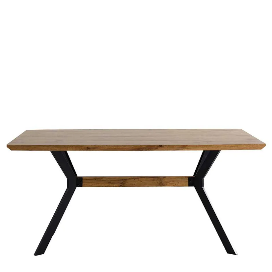 Wohnen Esstischgruppe mit 4 Polsterstühlen - Yucata (fünfteilig)