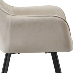 Wohnen Esstischgruppe mit Armlehnenstühlen - Ulanava (fünfteilig)