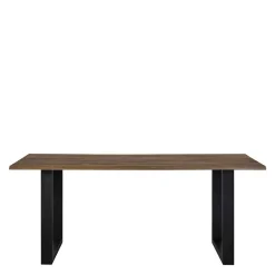 Wohnen Esstischgruppe mit Armlehnenstühlen - Ulanava (fünfteilig)