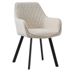 Wohnen Esstischgruppe mit Armlehnenstühlen - Ulanava (fünfteilig)