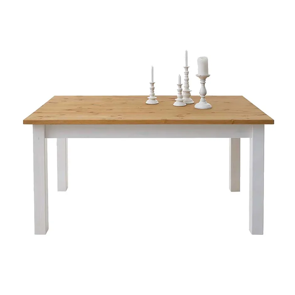 Esstischgruppe Molzau in Weiß (vierteilig)^Wohnen Online