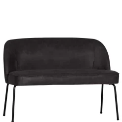 Wohnen Esstischsofa aus Recyclingleder und Metall - Marietta