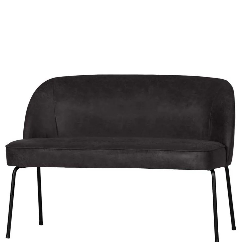 Wohnen Esstischsofa aus Recyclingleder und Metall - Marietta