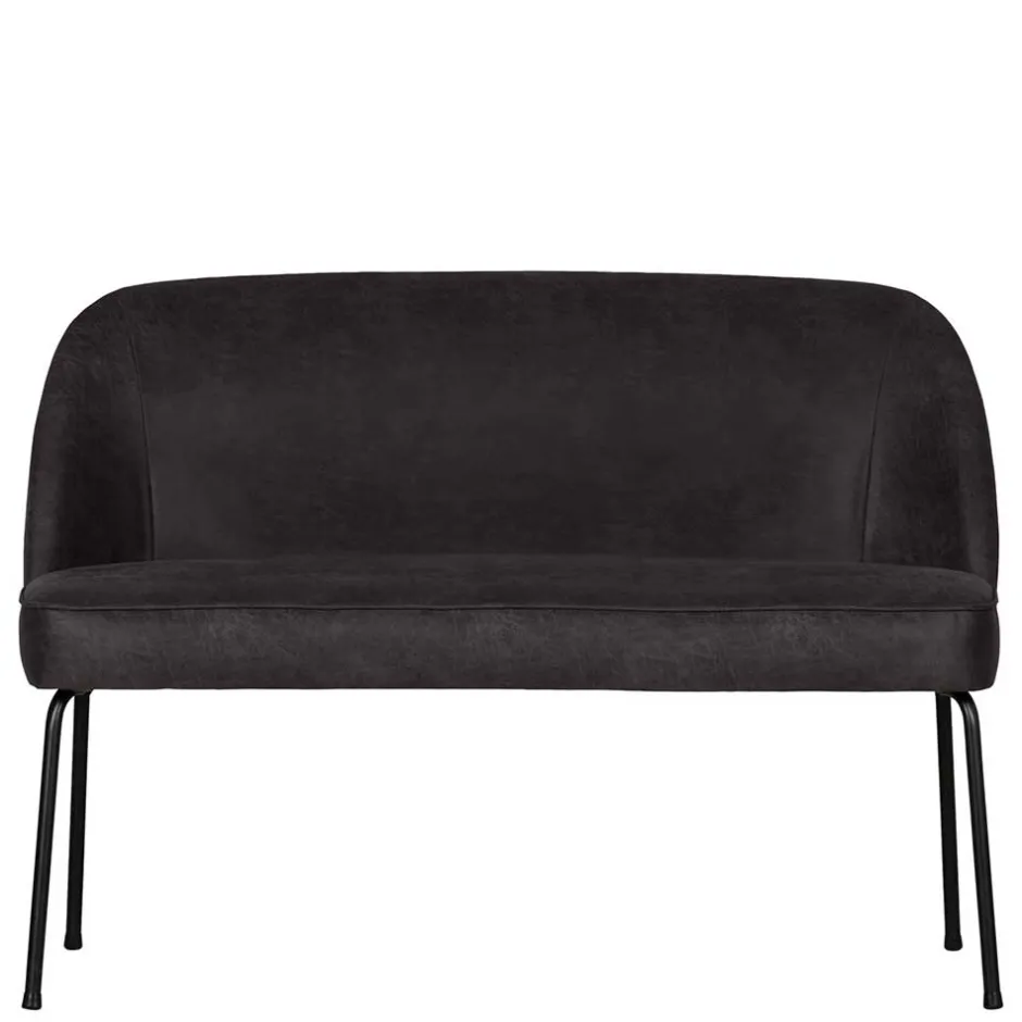 Wohnen Esstischsofa aus Recyclingleder und Metall - Marietta