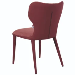 Wohnen Esstisch-Stühle in Dunkelrot Bordeaux - Eleonora (2er Set)