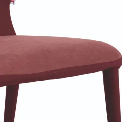 Wohnen Esstisch-Stühle in Dunkelrot Bordeaux - Eleonora (2er Set)