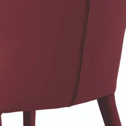 Wohnen Esstisch-Stühle in Dunkelrot Bordeaux - Eleonora (2er Set)