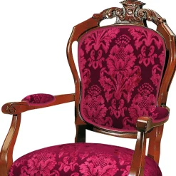 Wohnen Esstischstuhl mit Armlehnen im Barockstil - Vennezo