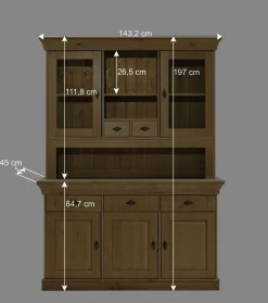Esszimmer Buffet Mirandesca aus Kiefer teilmassiv^Wohnen Best