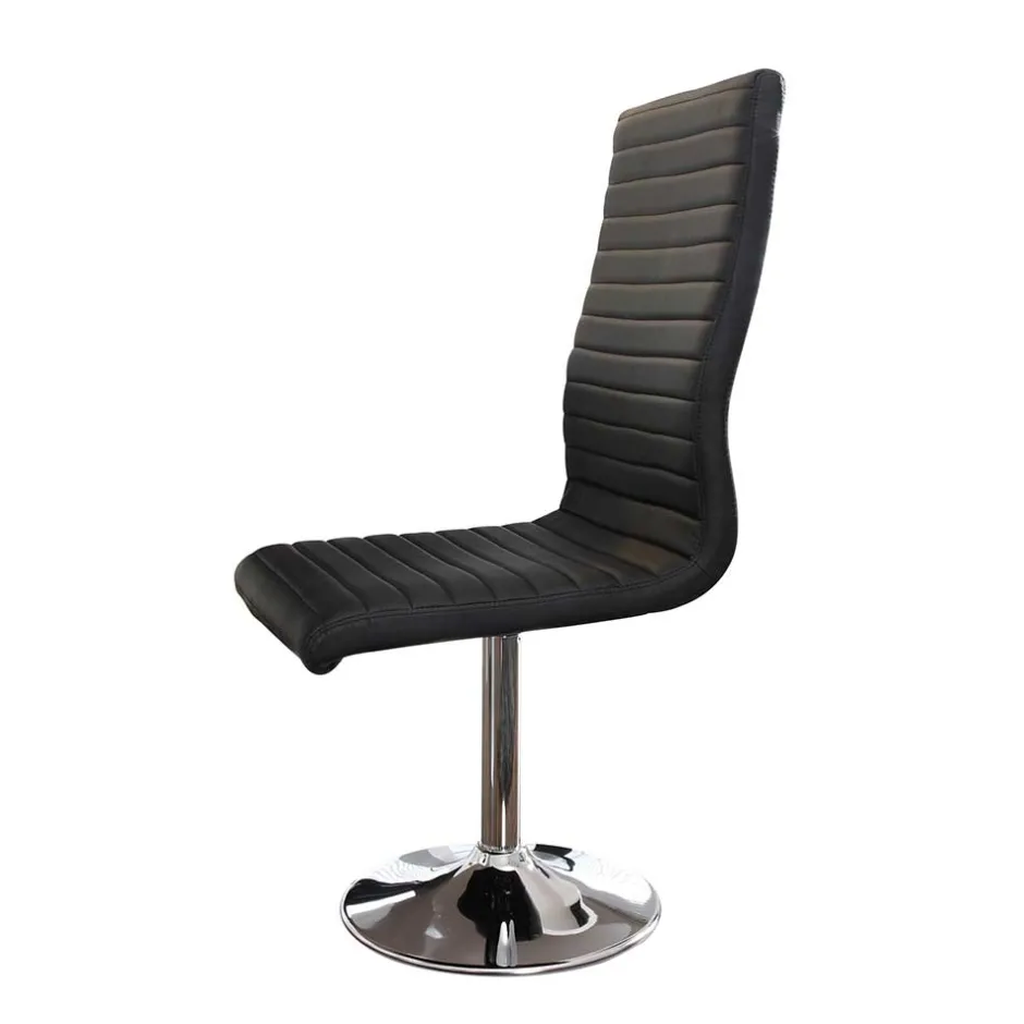 Esszimmer Drehstühle aus Kunstleder - Ragusca (4er Set)^Wohnen