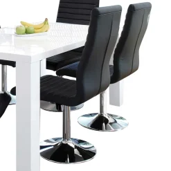 Esszimmer Drehstühle aus Kunstleder - Ragusca (4er Set)^Wohnen