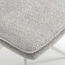 Wohnen Esszimmer Drehstühle in Grau Boucle - Topra (2er Set)