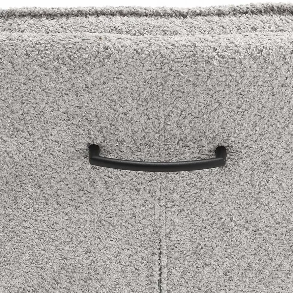 Wohnen Esszimmer Drehstühle in Grau Boucle - Topra (2er Set)